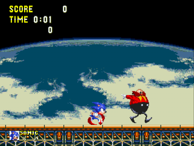 Sonic and Knuckles - Reversed Frequencies Screenshot 1